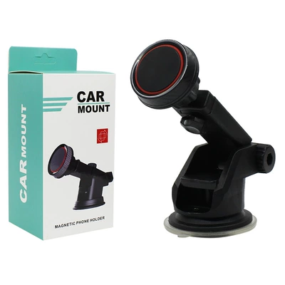 Windshield Air Vent Retractable Long Rod Magnetic Phone Holder Rectangular Magnetic Car Phone Holder (Car phone holder) - qy16-4-strong-magnet
