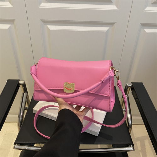 Fashionable and Versatile Women's Bag 2025 New Trendy High-Quality Retro Small Shoulder Handbag Square Crossbody Bag