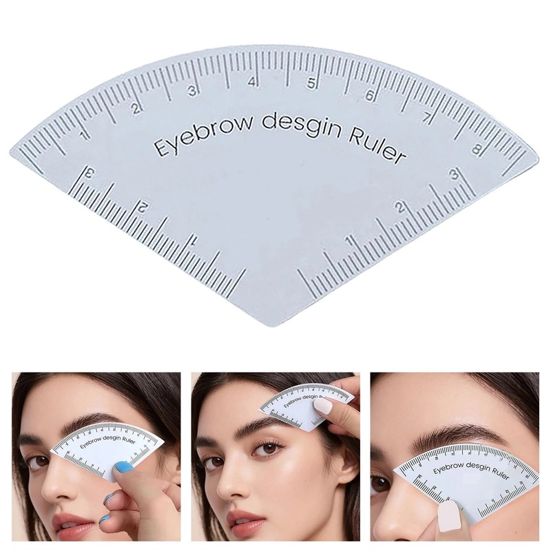 Eyebrow desgin ruler 快速画眉尺 新手快速设计眉形画眉辅助工具|undefined