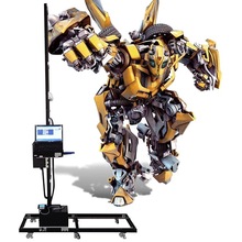 新农村文化墙电视背景墙室内装修壁画户外立体墙体彩绘3D5D打印机