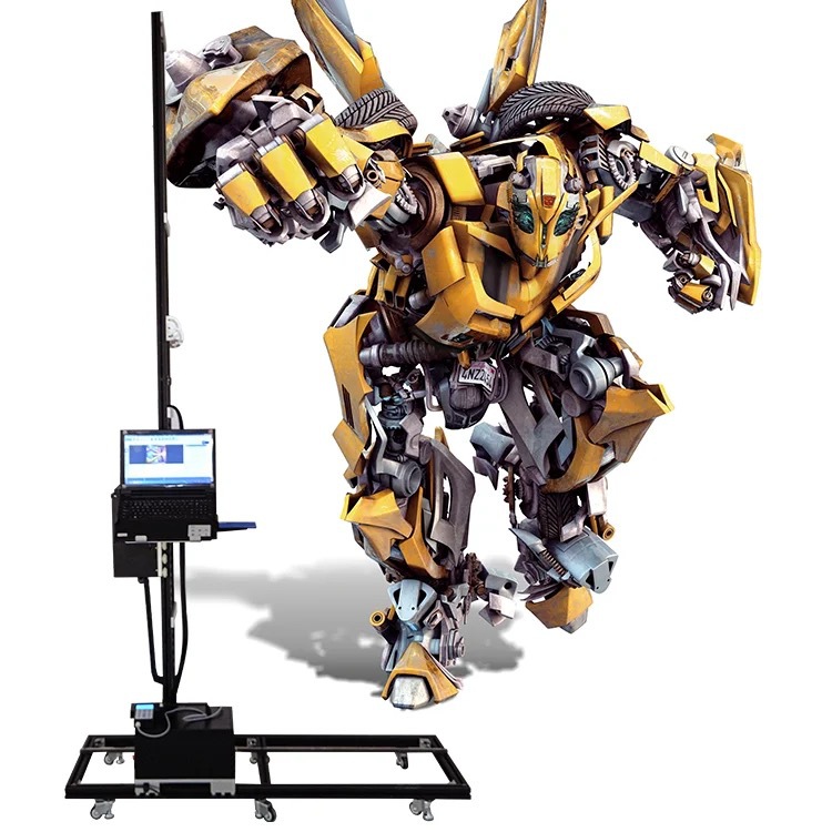 新农村文化墙电视背景墙室内装修壁画户外立体墙体彩绘3D5D打印机