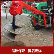 挖坑機拖拉機懸掛種樹挖坑電線桿挖坑 植樹打坑 螺旋式地面打孔機