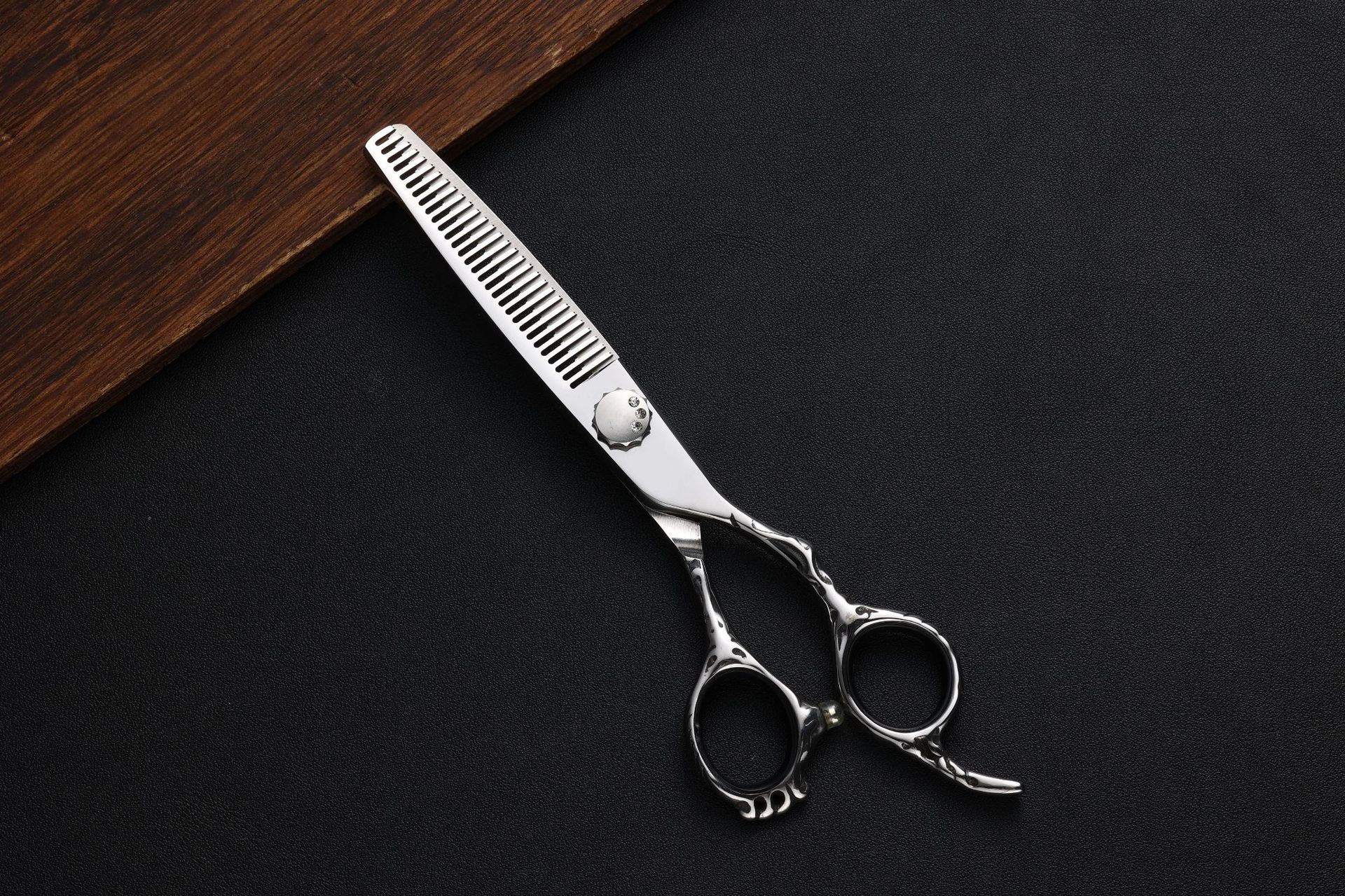 Juego de tijeras de peluquería de 6 pulgadas, acero inoxidable 440C, tijeras planas, tijeras de entresacar, herramienta para flequillo, tijeras de peluquería Amazon