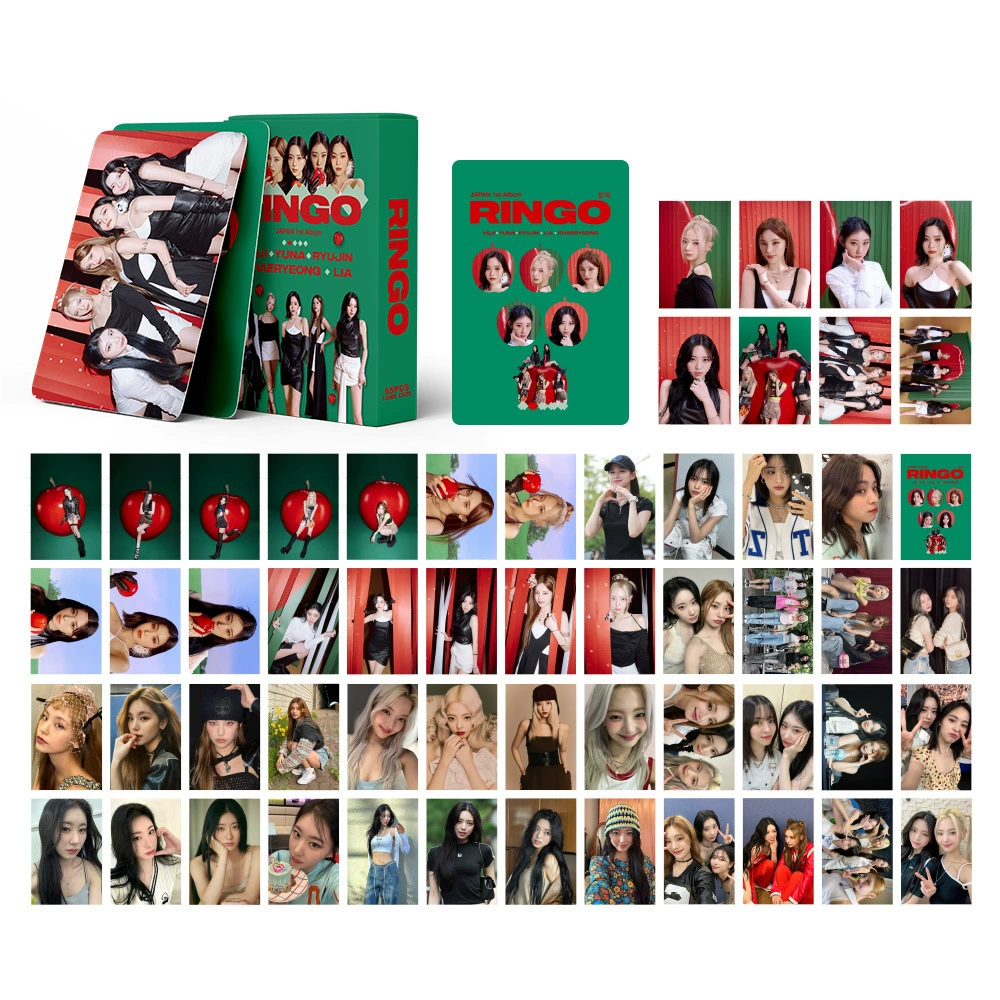 GZ эксклюзивный набор фото-карт, всего 55 карточек, корейский стиль KPOP периферия LOMO фотокарты