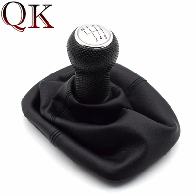 Black Pvc Gear Shift Knob | Cab and accessories - silver-cover-6th-gear-12mm