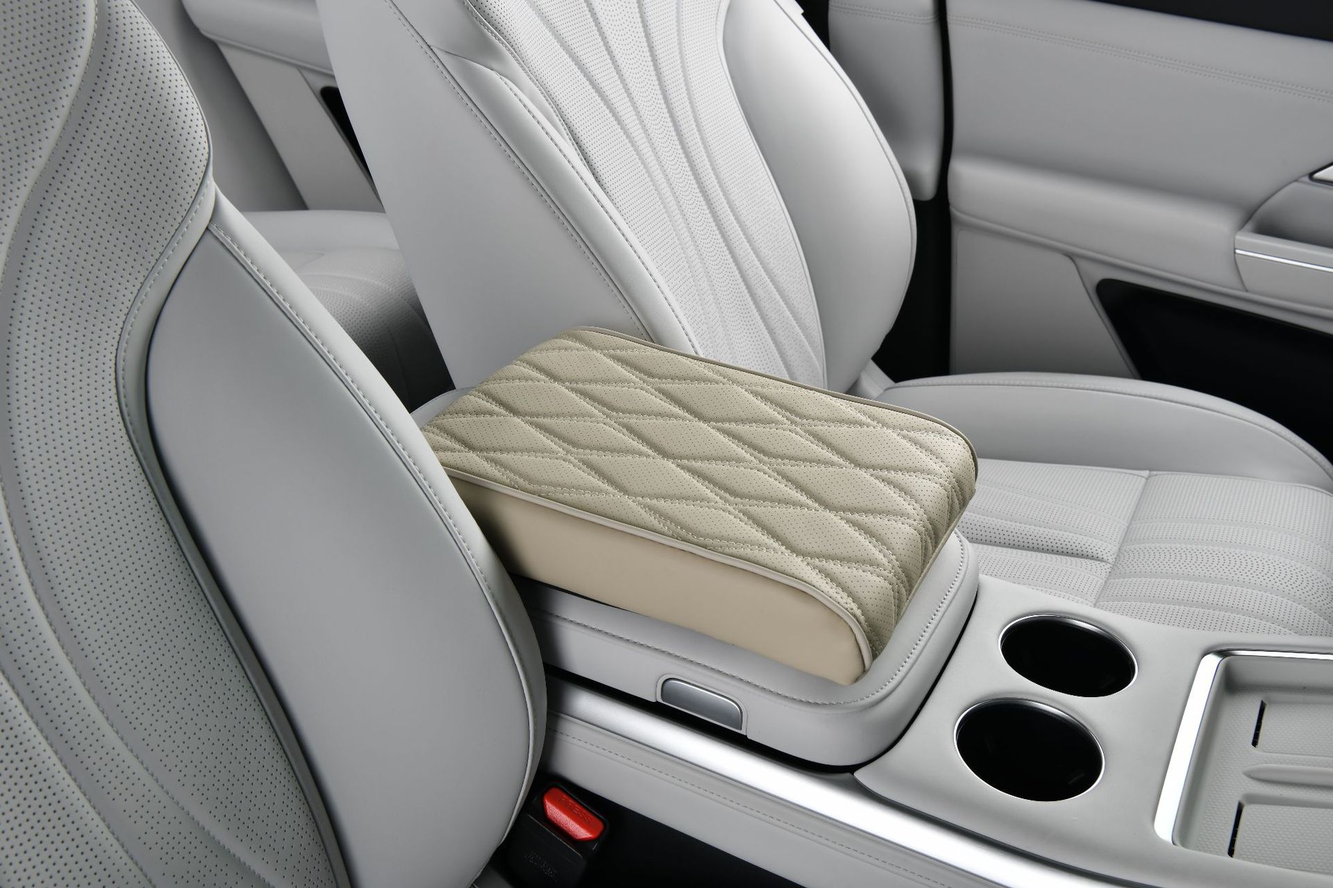 Car Armrest Box Pad Memory Foam Booster Pad Universal Armrest Pillow Central Armrest Box Cover Lengthened, Widened and Thickeneded