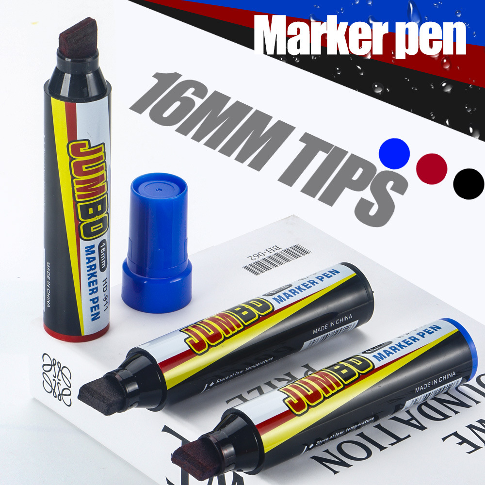 Transfronterizos calientes de cabeza grande aceitosa cabeza plana marca a prueba de agua durable 3 - 16mm cabeza ancha marca al por mayor