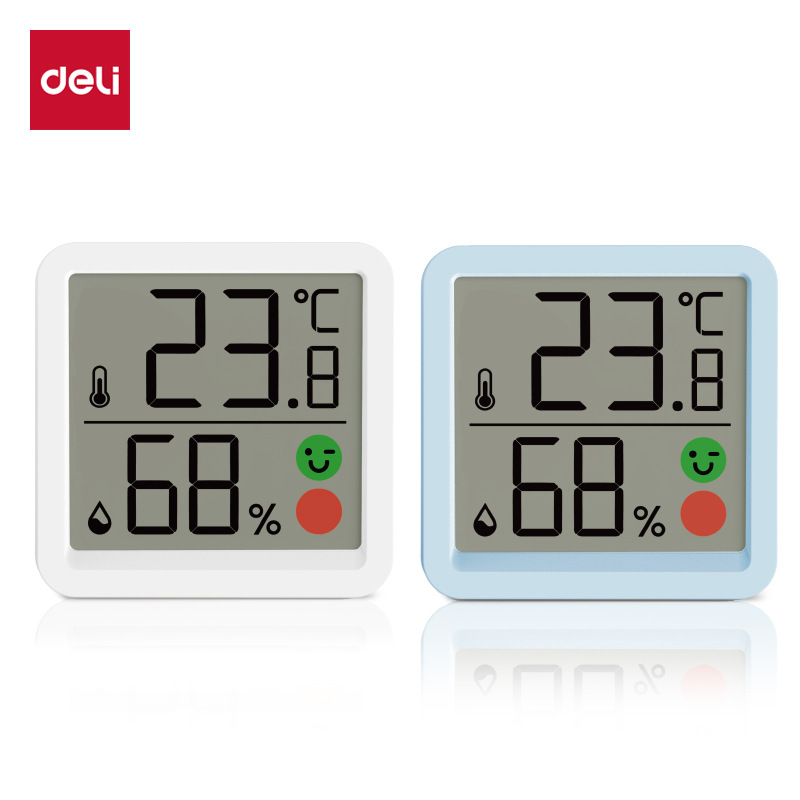 Delik LE521 temperatura y humedad de oficina interior electrónica doméstica pantalla digital pared infantía temperatura seca
