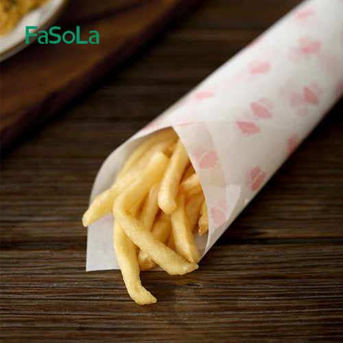 FaSoLa sandwich wrapping paper greaseproof paper burger packaging box rice ball cheese paper burrito baking greaseproof paper