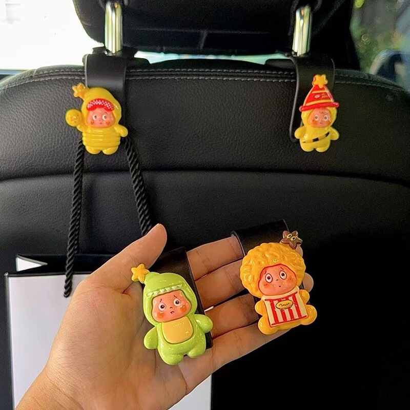 Cute and Fun Multifunctional Car Hook, Car Seat Back Hook, Small Hook for the Front Seat of the Car