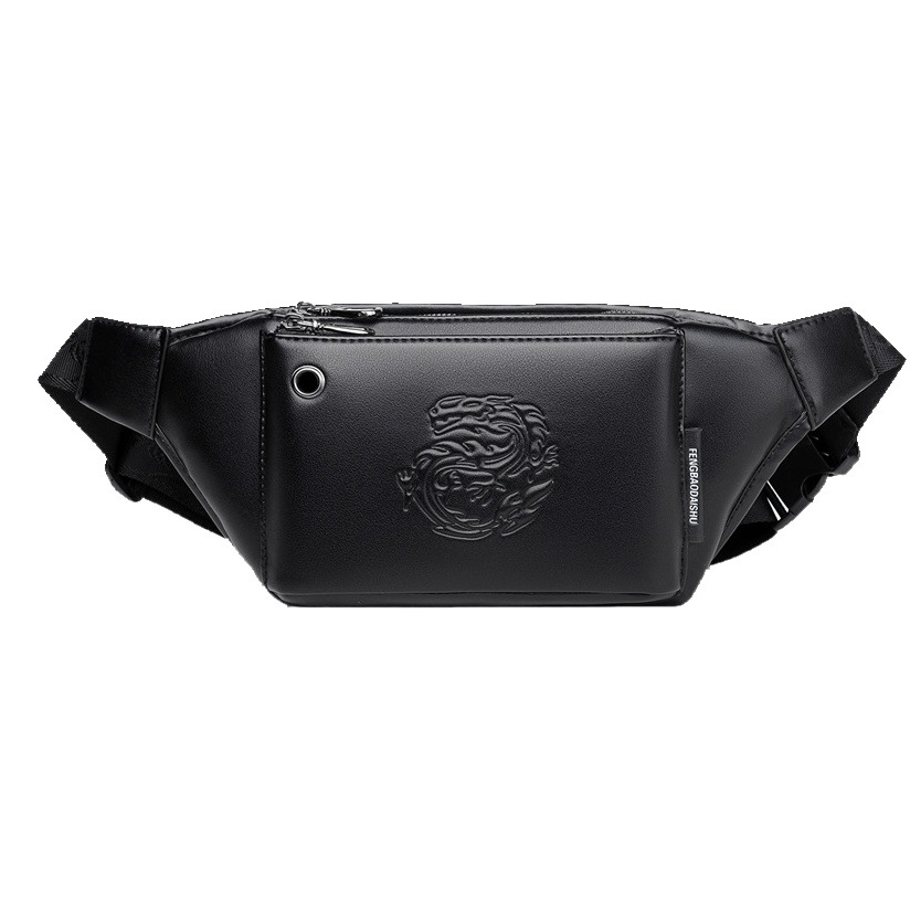 Men's Waist Bag Large Capacity Trendy Men's Chest Bag Casual Travel Sports Crossbody Bag Lightweight Fashionable Men's Backpack