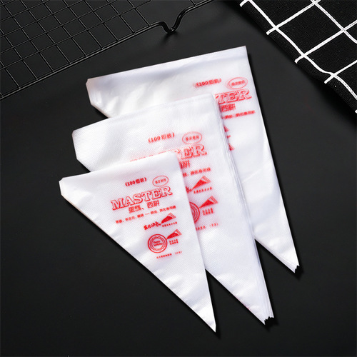 Disposable large, medium and small piping bags for baby food supplements, cake jam chocolate piping and piping tools