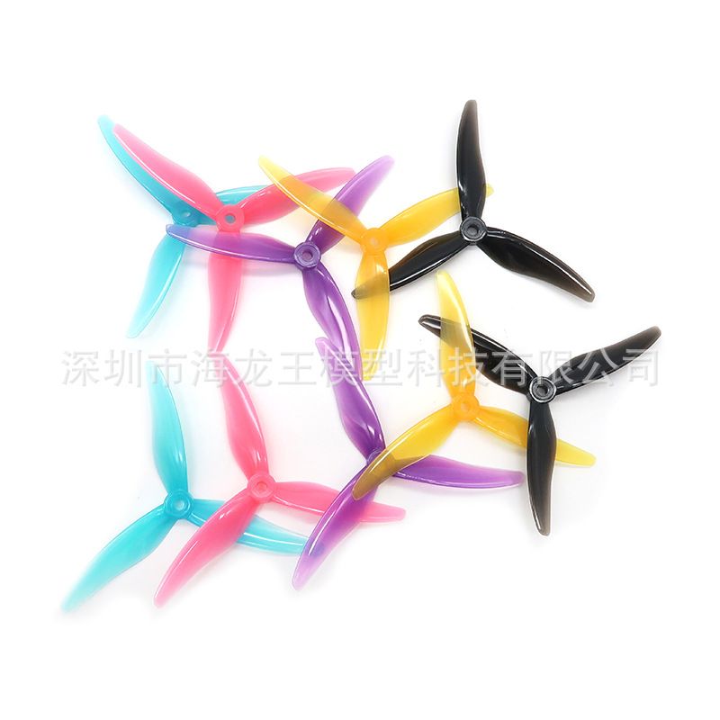 GEMFAN乾丰51477螺旋桨双兼容孔位牙签机机架5寸FPV穿越机竞速桨