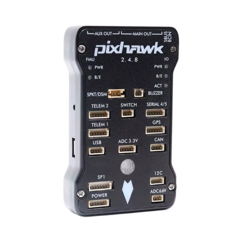 Bocun Pixhawk 2.4.8 полётный контроллер + I2C + RGB + OLED + PPM + кронштейн + M8N GPS + 4 цифровых передатчика