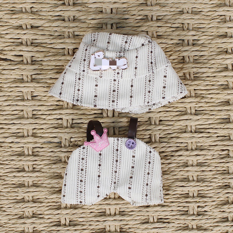 Aplicable a 17cm123 generación de ropa de tela de peluche muñeca ropa casual sombrero conjunto de sombrero al por mayor