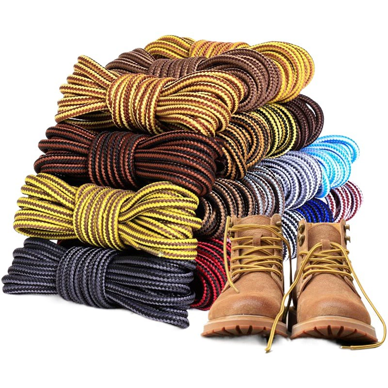 Заводская оптовая продажа ботинок Martin обувь ремень повседневная кожаная обувь армейские ботинки черно-белые цветные 4 мм круглые шнурки английского ветра