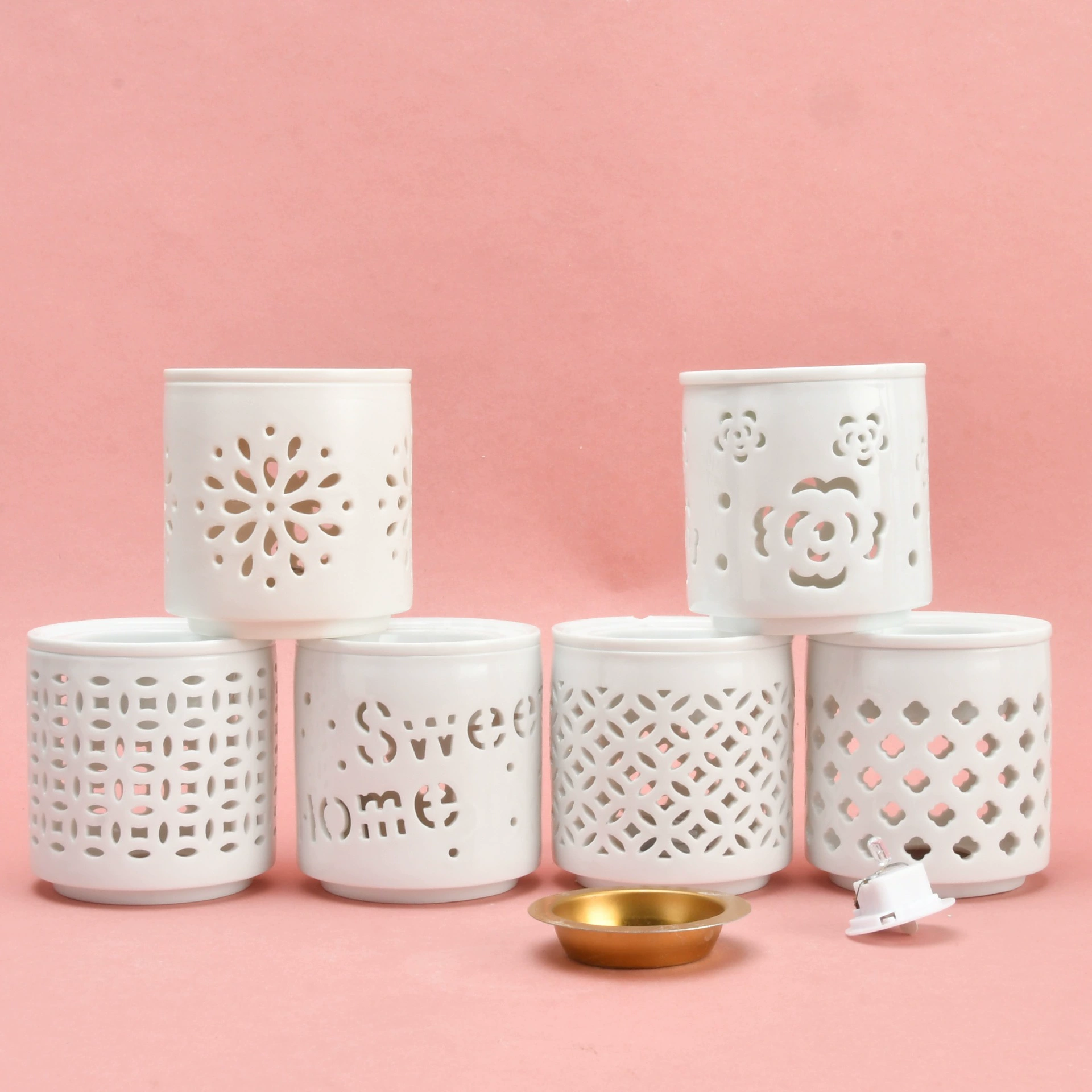 Керамическая курильница ароматическая лампа эфирное масло плита Европейская полая свечная посуда трансграничная горячая Распродажа Творческий скандинавский дом