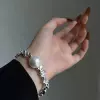 Браслет с неправильной жемчужиной