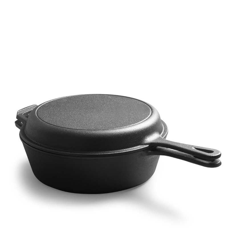 Olla de Hierro Fundido de Hierro Fundido Sin Revestimiento, Engrosado para Cocina Doméstica image 4