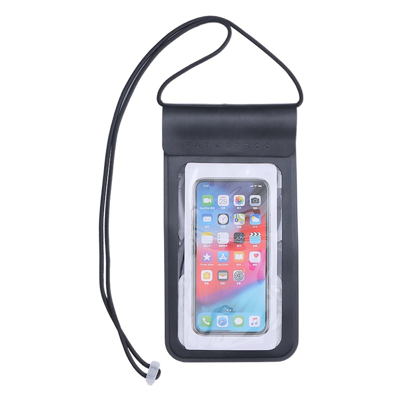 Spot touch screen pvc mobile phone waterproof bag universal diving TPU transparent outdoor swimming drifting waterproof mobile phone case