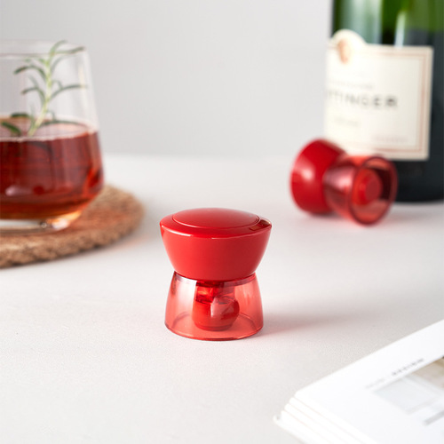 Rotary vacuum red wine stopper, household air-tight red wine stopper, rotary sealing red wine bottle sealing cap, cross-border hot selling