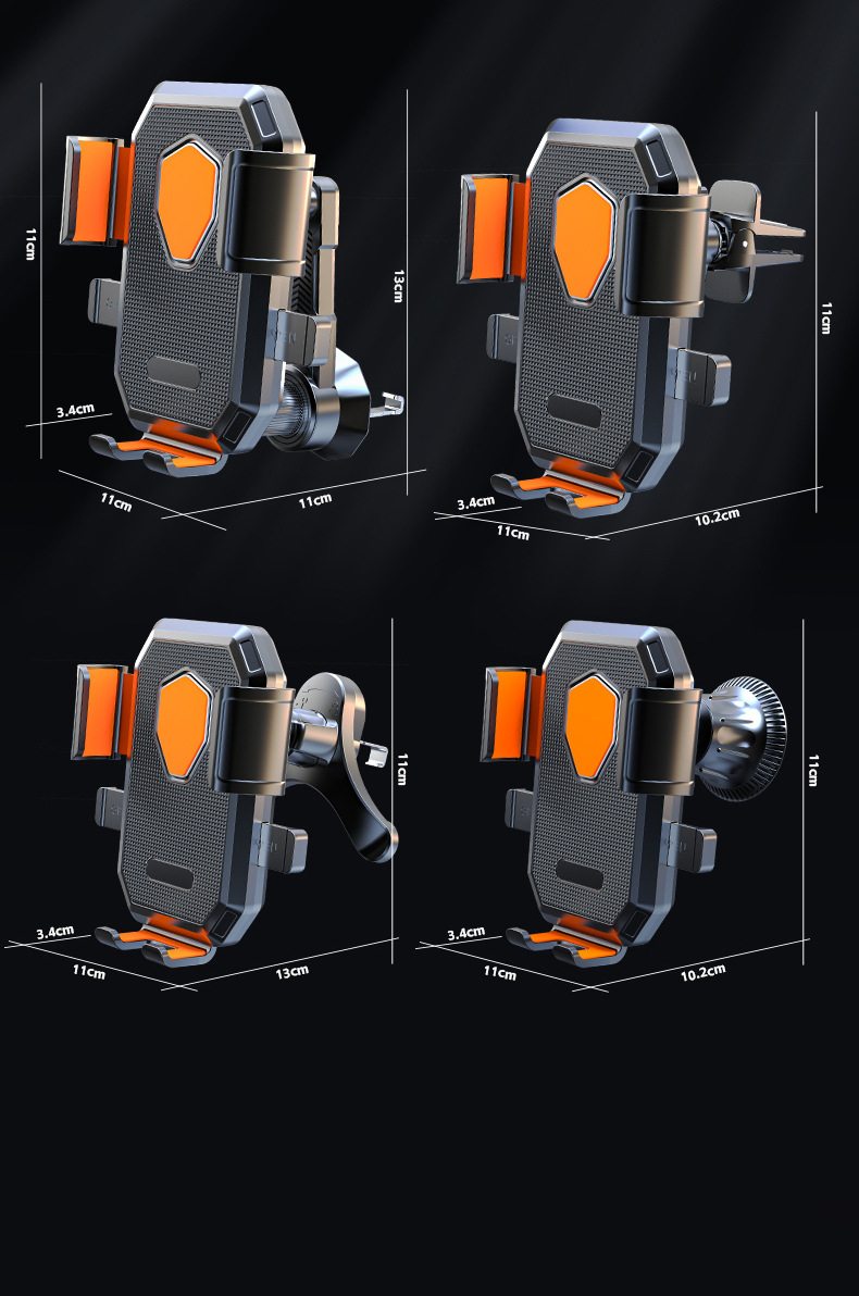 New Model Factory Direct Sale Adjustable Multifunctional Car Navigation Gadget with Gravity Sensing Car Phone Holder
