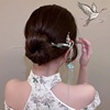 Sophisticated advanced Chinese hairpin with tassels, hairgrip, retro earrings, Hanfu