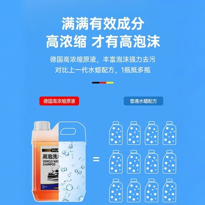 Cleaning/curing agent, Decontamination, High Foam, Special Car Cleaning Tool