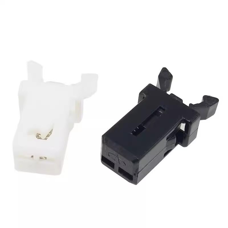 Factory direct supply small door lock switch PR-001 trash can buckle plastic spring switch push type DVD door cover