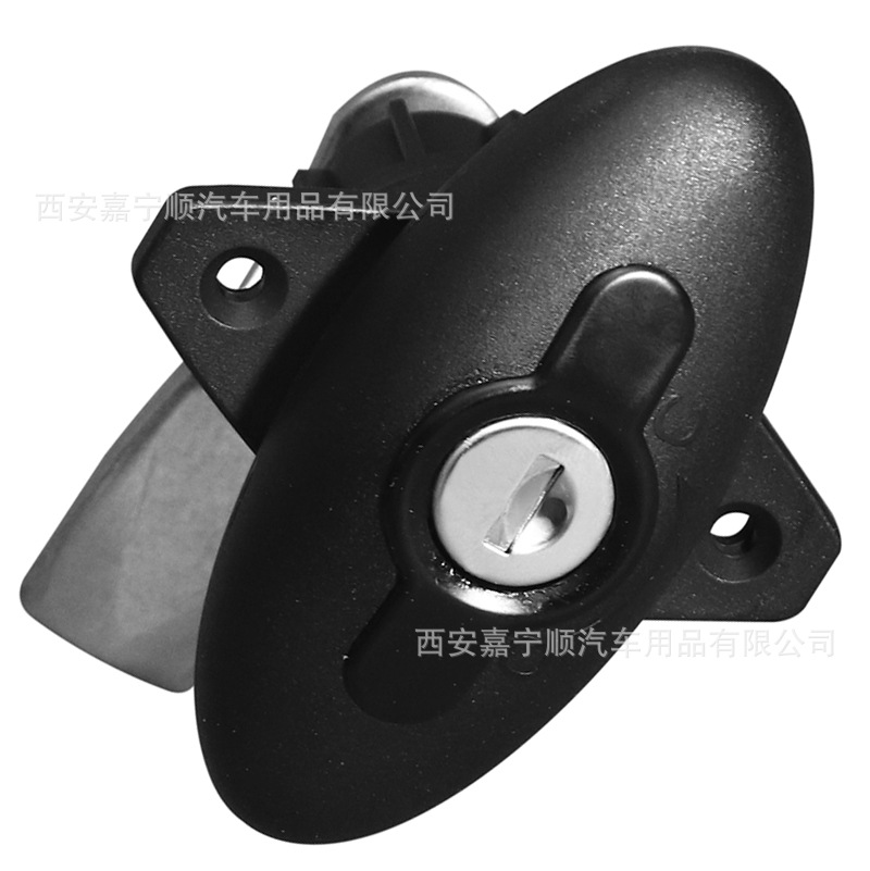 RV cabina cerradura de la puerta del remolque modificado coche RV compresión sello de bloqueo del compartimiento de equipaje cerradura de la puerta manija oval cerradura giratoria