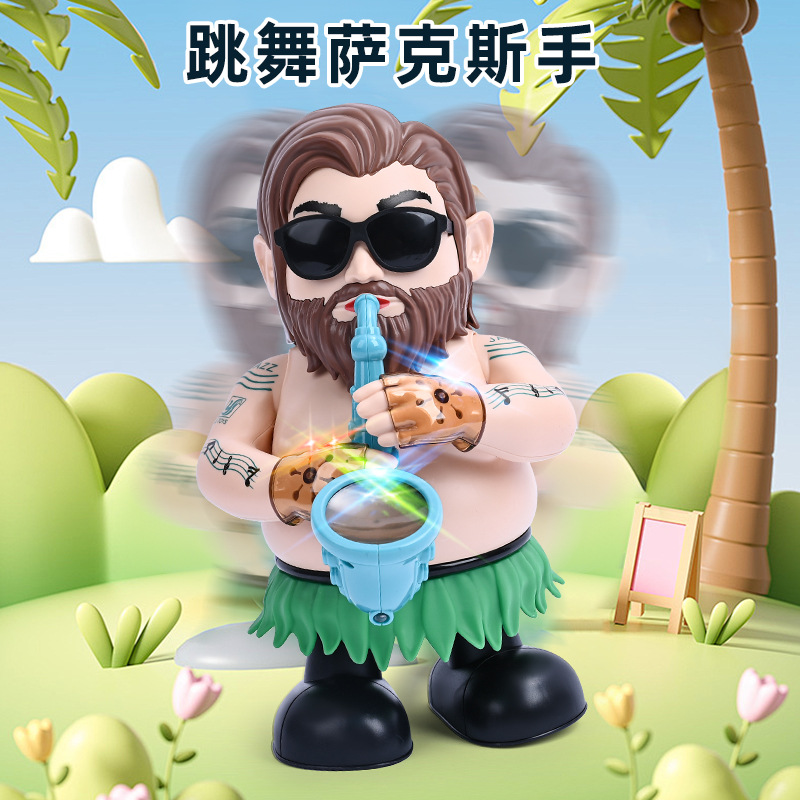 Nueva luz colorida bailando tío música bailando luz izquierda y derecha columpio caminando niños y niñas bailando Juguetes