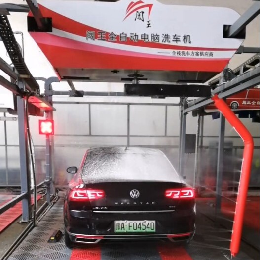 Car Wash Machine Manufacturer Direct Sales Automatic Brushless 4-Group Fan Top Air Drying High-Pressure Fully Automatic Car Wash Machine