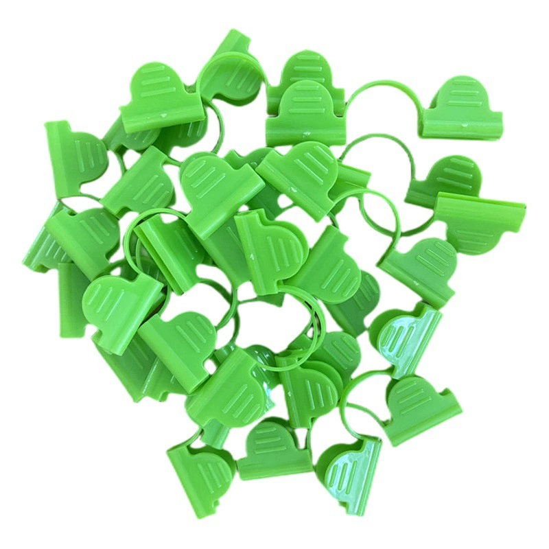 Завод трансграничных поставок теплица Арка рама 5/6/7 мм Двуглавый пластиковый зажим давление в теплой комнате пленка карта Пряжка фильм клип