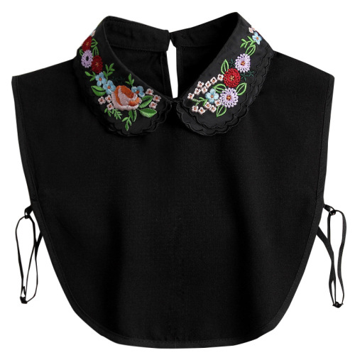 Women's Fake Collar Shirt Fake Collar Lace Chiffon Print Embroidery Fake Collar Doll Collar Stand Collar Half Collar