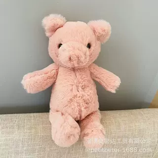 恐龙玩具小猪毛绒公仔丑萌玩偶熊猫布娃娃可爱女孩生日礼物批发