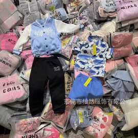 跨境批发外贸SHEIN夏季四季款式儿童男女款宝宝套装时尚套装低价