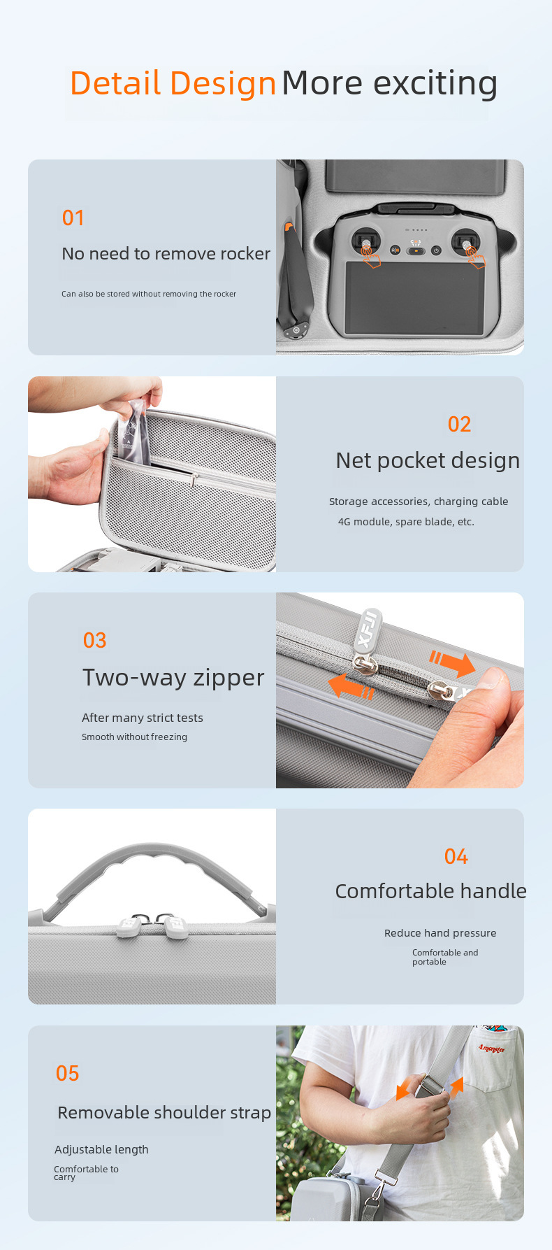 DJI Mini 4 Pro Drone Storage Bag Image 9