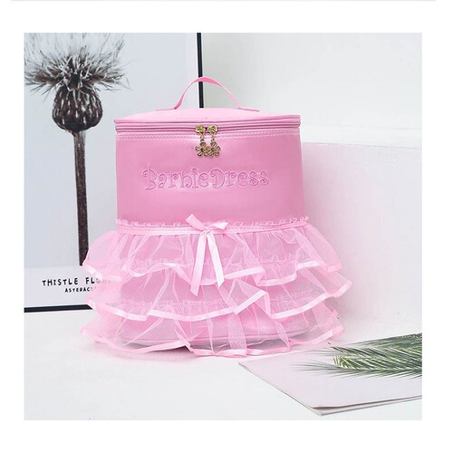 Children's dance bag lace mesh waterproof bag shoulder bag dance Latin yoga bag training class can print logo