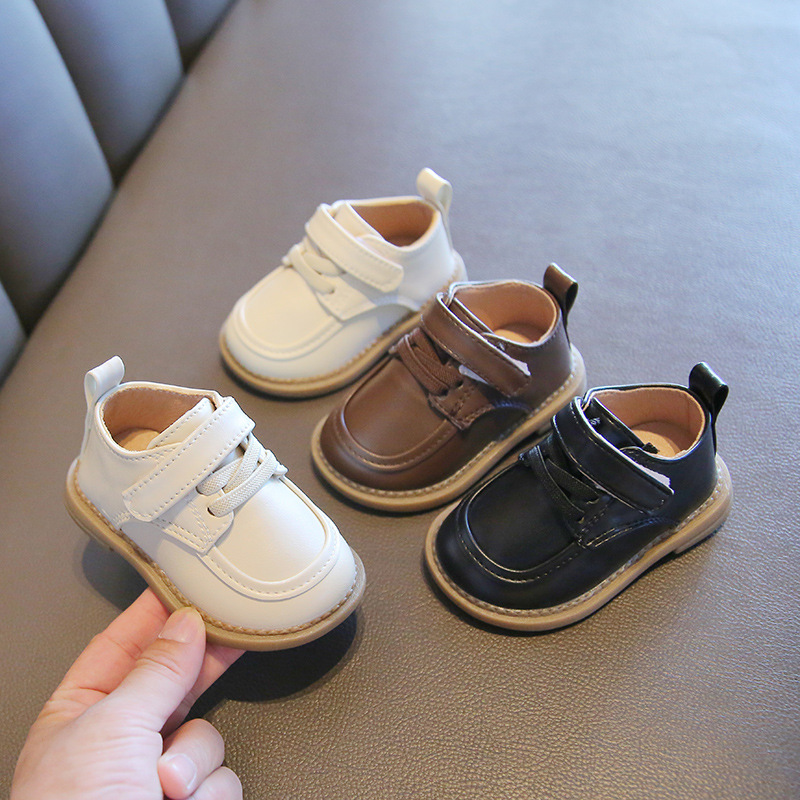 A generation of baby shoes British style small leather shoes men's and women's baby shoes toddler shoes cow tendon bottom baby shoes A generation of baby shoes British style small leather shoes men's and women's baby shoes toddler shoes cow tendon bottom baby shoes