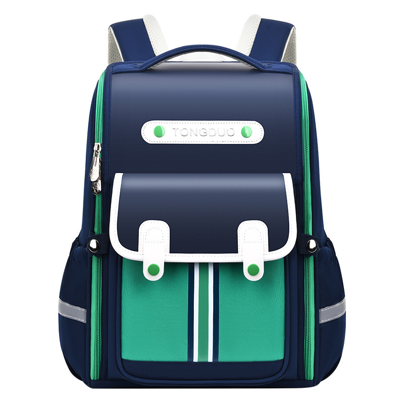 Mochila de protección de la columna vertebral de reducción de carga ligera de dibujos animados para niños transfronterizos mochila de la escuela de niñas mochila de la escuela primaria al por mayor