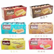 批發食品馬來西亞進口fudo福多香蘭味蛋糕點心糕點休閑小零食432g