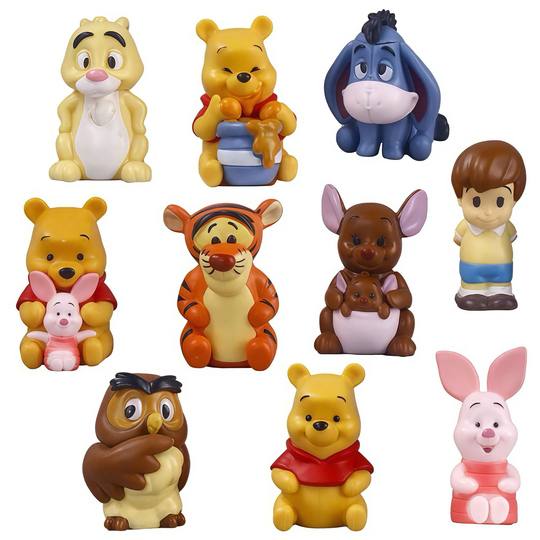 10 Winnie the Pooh Family Portraits Hand-made Model Tigger Toy Wholesale Piglet Eeyore Doll Christmas Gift