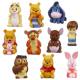 10 Winnie the Pooh Family Portraits Hand-made Model Tigger Toy Wholesale Piglet Eeyore Doll Christmas Gift