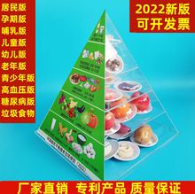 膳食宝塔模型中国居民饮食平衡指南食物金字塔仿真交换份均衡营养