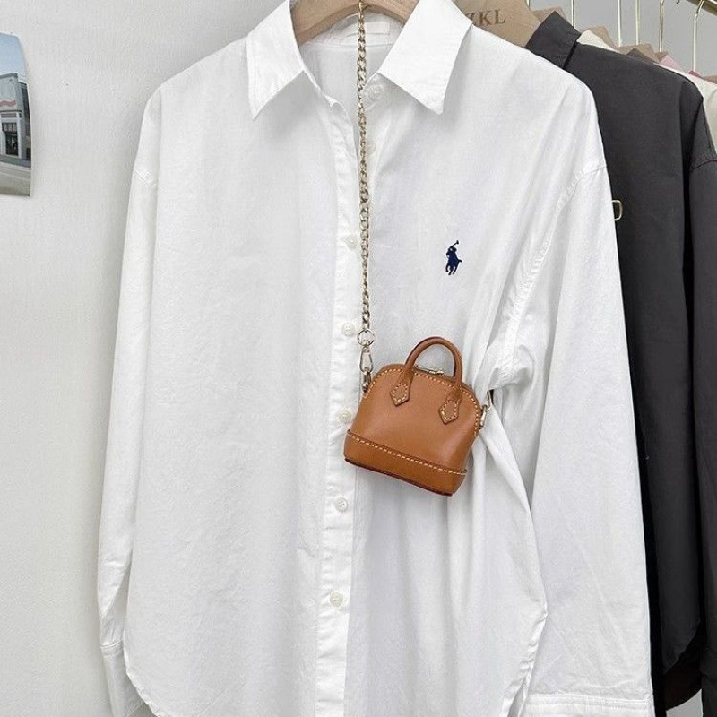 小马白色刺绣衬衫新款宽松薄款2025衬衣休闲长袖防晒上衣外套女潮