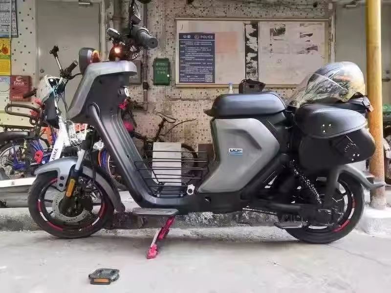Universal Electric Scooter Modified Kickstand Single-Sided Support Aluminum Alloy Adjustable Single Kickstand Cnc Modification