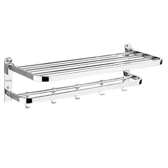 304 Stainless Steel Mirror Single Rod Foldable Towel Bar Bathroom Towel Rack Toilet Towel Storage Rack Hanging Rod