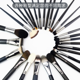 Picasso full set makeup brush set loose paint brush blush brush concealer brush eye shadow brush animal hair Cangzhou makeup brush