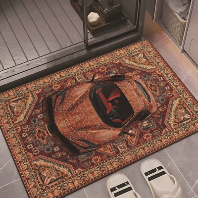 Mats, Bathroom Water-Absorbent Non-Slip Floor Avtomobil döşəmə paspasları - 1022yspcdd-6-4060cm-diatom-mud-rubber-sole