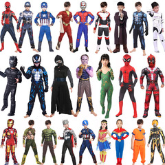 美國隊長星球大戰金剛狼復仇者聯盟滅霸量子戰衣黑豹鋼鐵俠死侍服